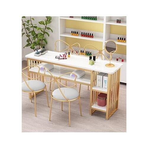 Manicure table single special offer simple manicure station net red double manicure table and chair set economical nail shop tab