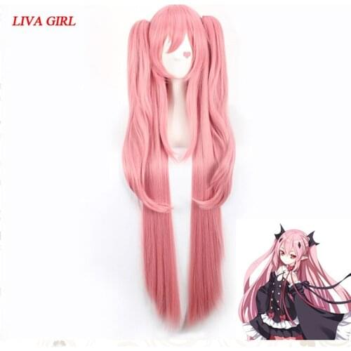 [Mikaela Hyakuya cosplay wig ]Seraph of the End costume play wigs Halloween costumes hair free shipping NEW High quality