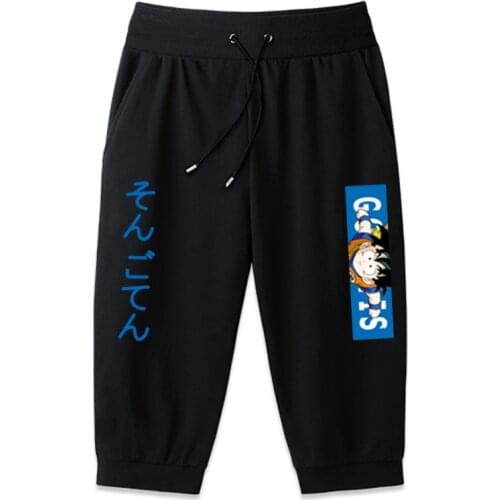 Men Casual Funny Print Calf Length Spring Summer Gray Men Jogger Sweatpants Anime Cosplay Fitness Fashion 90s sports pantalones