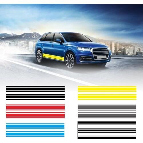Car Stripe Sticker Auto Racing Body Side Modified Stripe Decal Decoration for Transporter T5 T6 T4 Sticker Decal Vinyl Camper