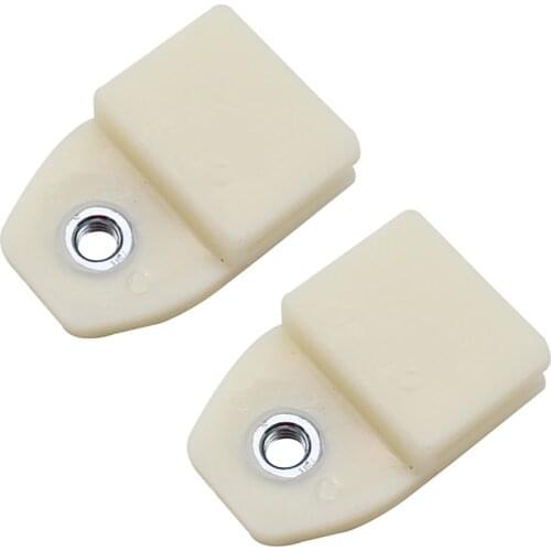 Pair Car Window Door Glass Channel Clips Pivot for Honda Accord Civic 1988-15