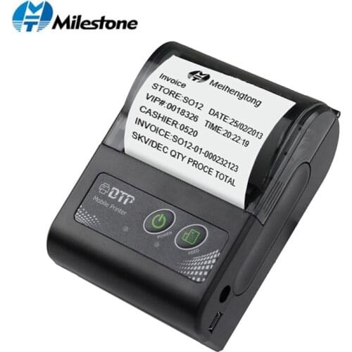 Thermal Printers Bluetooth Android Receipt Portable Printer 58MM Mini bill ticket USB Wireless Pos Printer Pocket Printer P10