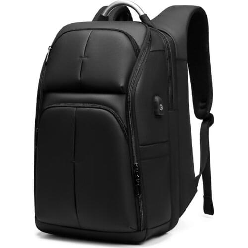 New mens Travel Backpack waterproof 15.6 inch Laptop Bag mens USB charging multilayer large capacity travel hard handle bag