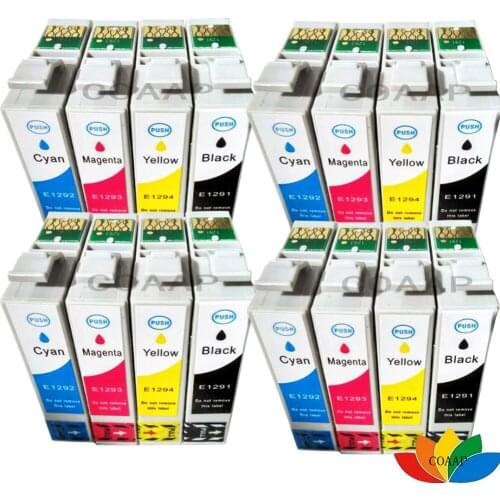 16x T1295 XL Ink cartridges for Stylus Office BX525WD BX535WD BX625FWD BX635FWD BX320FW BX925FWD BX935WF Printer T1291-T1294