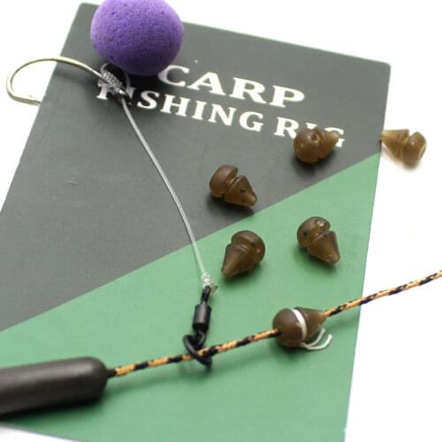 30 Pcs Carp Fishing Accessories For Carp Fishing Chod Zig Rigs Helicopter Beads Method Feeder Quick Change Bead Tackle Equipment