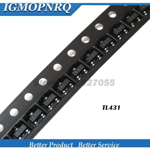 50PCS TL431 431 BAV99 A7 2N2222 MMBT2222 S8050 S8550 MMBT3904 MMBT3906 BC847C BC848B AO3400 AO3401 SOT-23 new voltage regulator