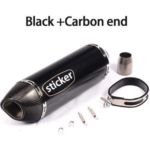 51mm Motorcycle Exhaust Middle Link Pipe For KTM DUKE RC 390 250 125 DUKE390 RC390 2017-18 Moto DB killer Silencer