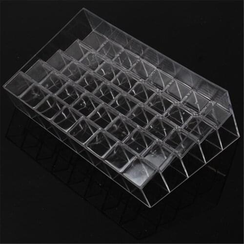 Acrylic Nail Polish Display Stand Multi-Layer Plastic Transparent Frame Mask Lipstick Display Cosmetics Hot Sale