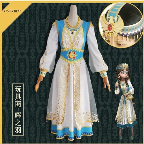 Anime! Identity V Anne Lester Toyman HuiZhiYu Skin Game Suit Elegant Dress Uniform Cosplay Costume Halloween Party Outfit NEW