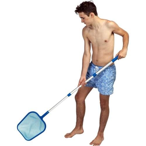 Swimming Pool Medium Fine Mesh Pool Skimmer Net Bag Catcher Aquarium Portable Cleaning Tools 20Jun11