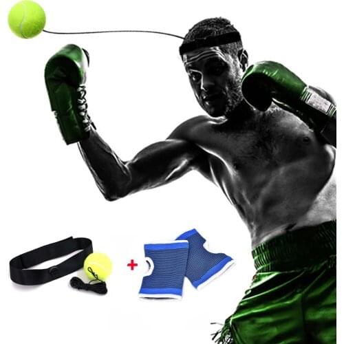 Boxing Ball Equipment Speed Balls Boxing Punching Upgrade Camouflage Headband+D Ring&String Connector Anti-wrap dropshipping