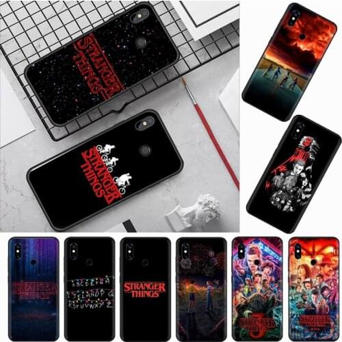 Cosas gratis Stranger things Shell Phone Case For Xiaomi Mi A1 A2 5 6 6PLUS 8 9 SE Lite MIX 2 2S MAX 2 3 Pocophone F1
