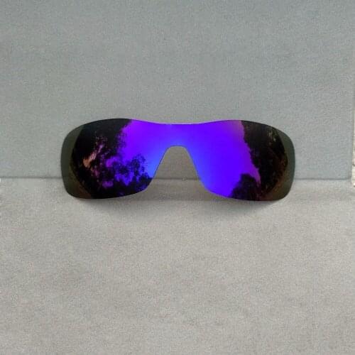 Purple Mirrored Polarized Replacement Lenses for Antix Sunglasses Frame 100% UVA & UVB