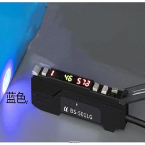 BS-501LG blue eye color fiber sensor color code sensor amplifier photoelectric switch rectification
