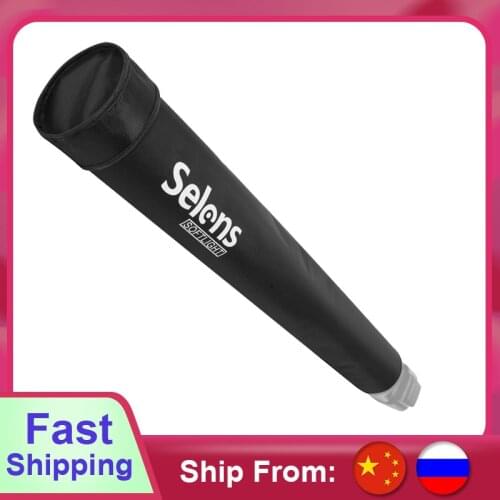 Hot shoe Flash Diffuser Foldable Spotlighting Cloth Bender Light Beam Snoot Softbox Tube for Nikon Canon Yongnuo Speedlite