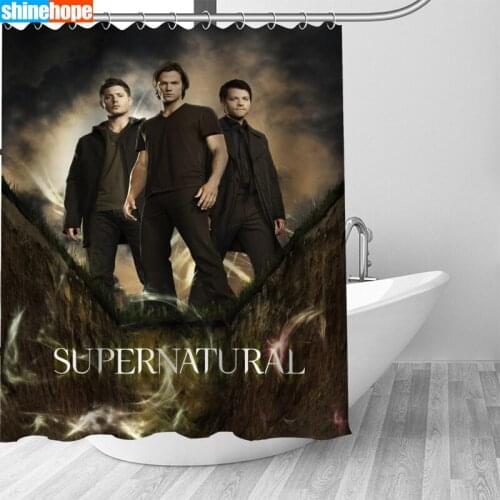 Customized Shower Curtain Supernatural Waterproof Polyester Bathroom Curtains High Quality Curtains for Bathroom Shower