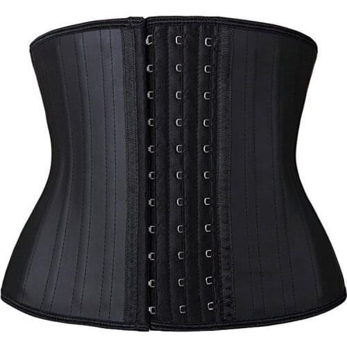 Latex Waist Trainer High Compression Slimming Belt Body Shaper Flat Belly Sheath Shapewear Cincher Women Fitness Tummy Belt