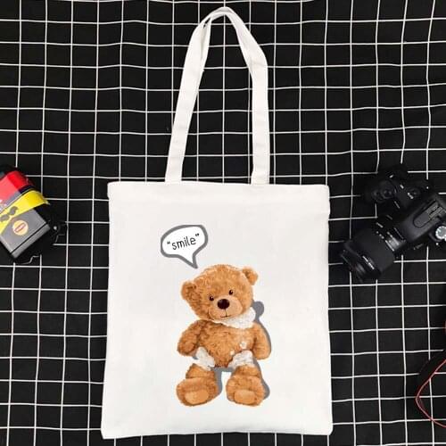 Reusable Tote Bag Foldable Shoppers Eco-friendly Hand Bags Large Capacity Supermarket Shopping Bag Casual Womens Beach Bag