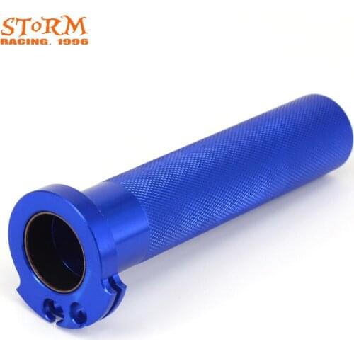 Motorbike CNC Billet Throttle Turn Grip Quick Twister Tube For YAMAHA YZF250 YZ250F WRF250 YZF400 YZF450 WRF400 WRF456 WRF450