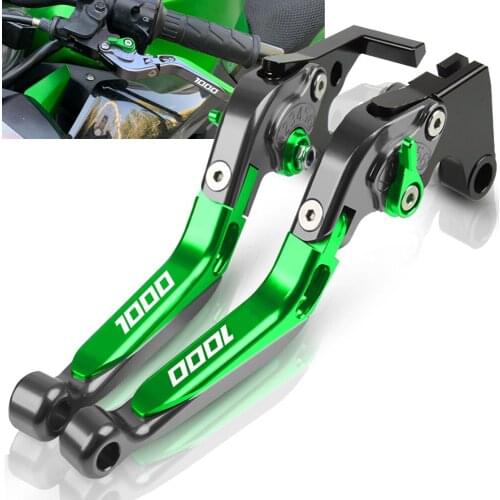 Motorcycle Accessories CNC Extendable Brake Clutch Levers FOR Kawasaki Z1000 2007 2008 2009 2010 2011 2012 2013 2014 2015 2016