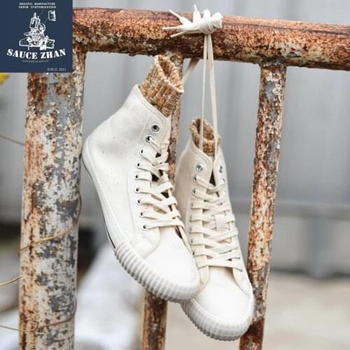 SauceZhan Men's High Top Sneakers