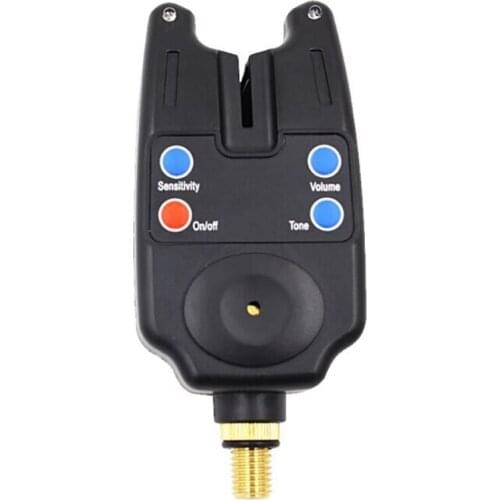 Fishing Bite Alarm Electronic Fishing Bite Alarm Indicator LED Light Adjustable Tone Volume Sound Alert for Fishing Rod