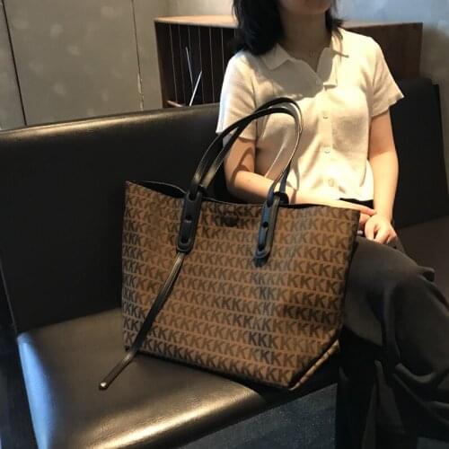 Large Capacity Women Casual Shopping Totes 2021 New Trend Female Shoulder Handbag Lady Purses and Handbags Real Leather Neverful