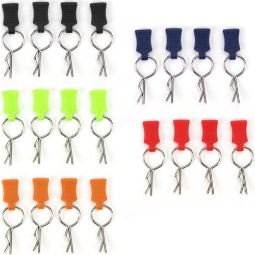 RC Car Body Shell Clip Pin with Fixing Bracket Set Replacement Accessory Parts Fit for Traxxas 1/5 1/8 RC Crawler Car Spare Part