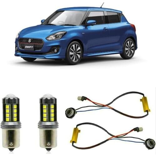 Fog lamps For SUZUKI SWIFT 5 V AZ Hatchback Stop lamp Reverse Back up bulb Front Rear Turn Signal error free 2pc