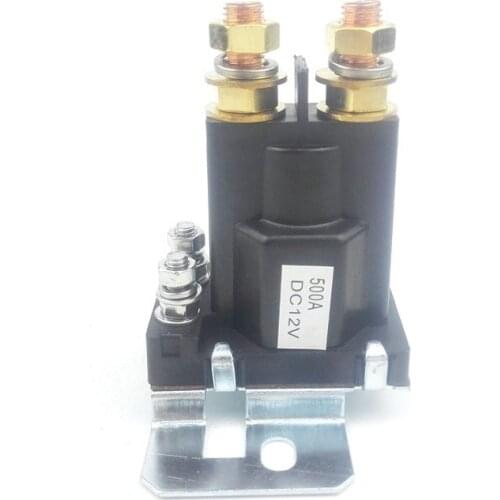4Pin Large Current 500A dual battery start relay for wire harness heavy current starting relay for cable assembly 12V 24V