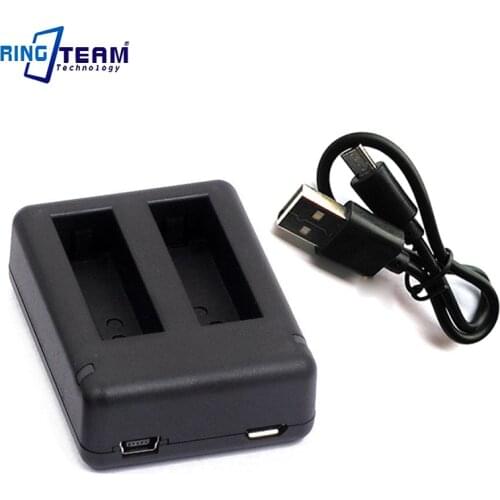 GoPro Battery AHDBT401 AH-DBT401 Dual USB Charger for Action Camera HERO4 HERO 4