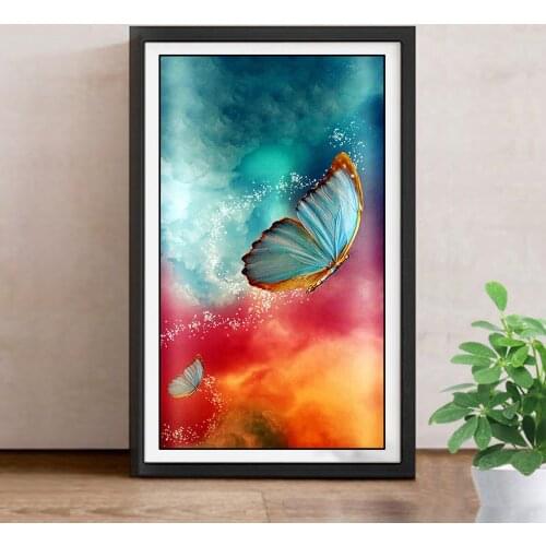 Diamond Painting Full Drill Square Diamond Embroidery Full Display 5D DIY Cross Stitch Butterfly Mosaic Home Decor Gift