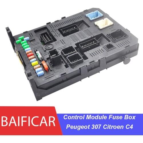 Baificar Brand Used BSI Control Module Fuse Box 9661940480 H05-01 For Peugeot 307 Citroen C4