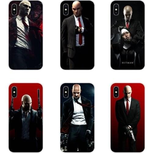 Hitman Agent 47 For Apple iPhone X XR XS 11Pro MAX 4S 5S 5C SE 6S 7 8 Plus ipod touch 5 6 Accessories Phone Cases Covers