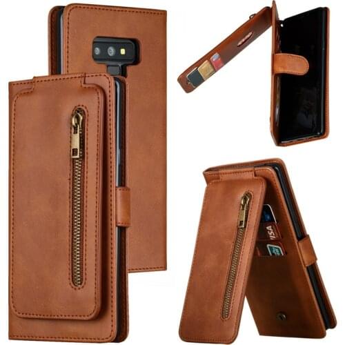 Flip Leather Case for For Samsung Galaxy Note 9 8 Note 10 Lite S20 Ultra S10 E S9 S8 Plus S7 Edge Wallet Card Cover Coque Etui