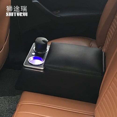 FOR CHEVROLET CRUZE CAVALIER Sail AVEO Malibu Captiva Trax Silverado Equinox Bolt Rear handrail box mobile phone charging USB