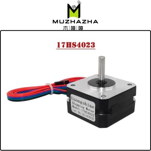 17HS4023 Nema17 for Titan Extruder 4-lead Nema 17 42 Motor 12V / 24V 3D Printer Motor For 3D Printer for Totem Engraving machine