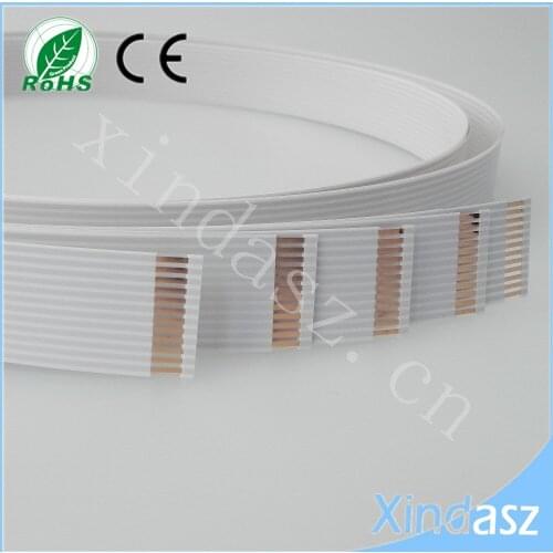 3pcs/lot FFC flexible cable for airbag megane 12pin 660mm legnth 1.4mm pitch 18mm width