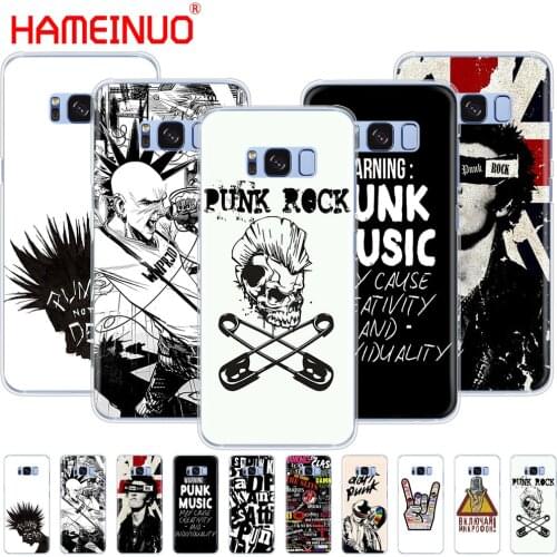 HAMEINUO Punk Rock cell phone case cover for Samsung Galaxy S9 S7 edge PLUS S8 S6 S5 S4 S3 MINI
