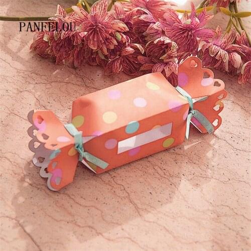 PANFELOU 9x15cm Candy box metal craft Carbon Steel Cutter paper die cutting dies Scrapbooking/DIY Embossing cards