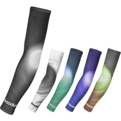 Outdoor Sport Cycling Running Bicycle UV Sun Protection Cuff Cover Protective Arm Sleeve Bike Arm Warmers Fishing Arm Sleeves