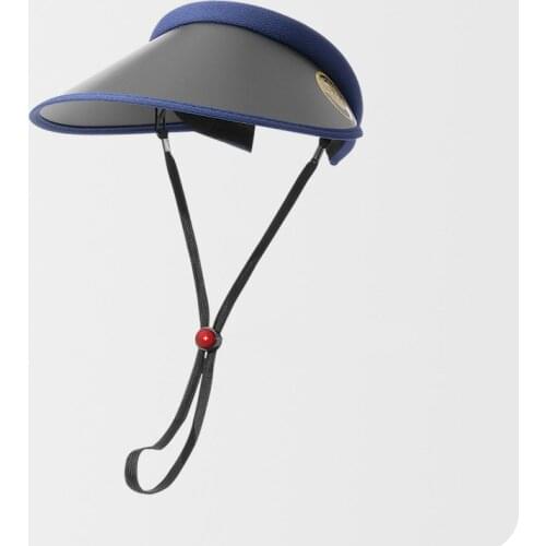 New Women Summer Double-Sided Anti-UV Empty-Top Trend Fisherman Hat Outdoor Sports Cycling Outing Sunscreen Sun Cap UPF50+ A74