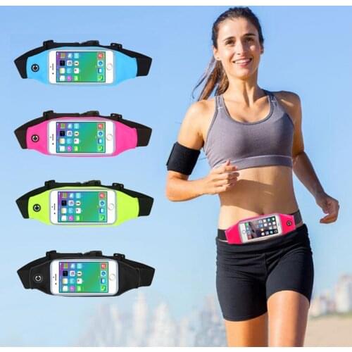 Waist Pack Men Women Fashion Multifunction Fanny Pack Bum Bags Hip Money Belt Touch Screen Travel For Mobile Phone Bag Unisex
