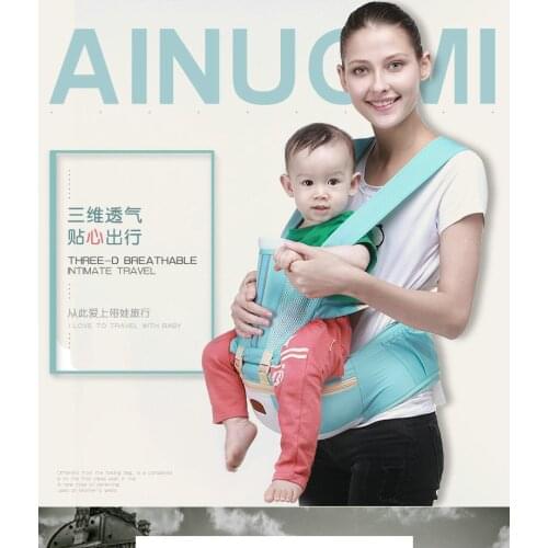 Backpacks & Carriers Breathable Baby Carrier On Summer, 6 in 1 Carry Ways Carrier Sling, Safety Infant bebe carrier