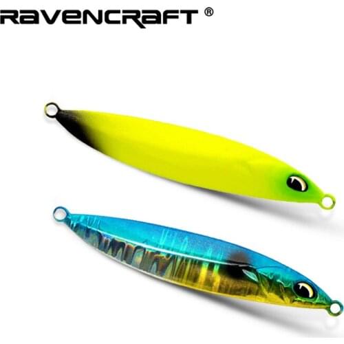 Ravencraft-HUISHOUDAO 3pcs Jigbait Lures 65mm/16g 55mm/10g Artificiais Metal Jig Lure Slice Jigbait Spoon Hook Jigging Lure