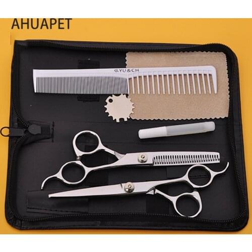 Coiffure Accessoires Pour Coiffeur Dog Hair Cut Forbici Toelettatura Cani Grooming Scissor Sharps Professional Grooming Scissors