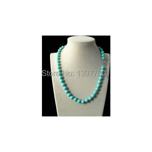 Free shipping Miss .125 8mm Genuine Natural Round Necklace 18