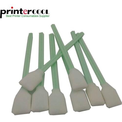 Einkshop 100Pcs Cleaning Swabs Sponge Stick For Epson/Roland/Mimaki/Mutoh Eco solvent printer Cleaning Swab