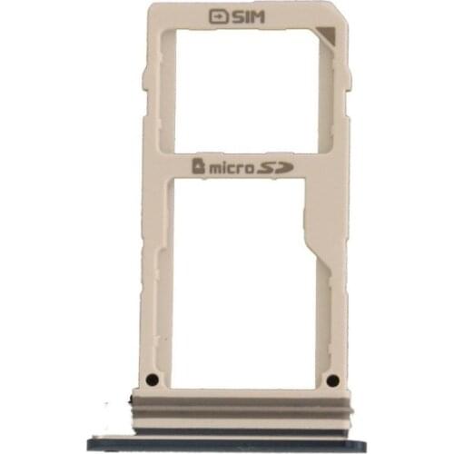 For LG V30 H930 H933 H931 H932 VS996 Silver/Black/Blue/Gray Color SIM And Micro SD Memory Card Tray Holder