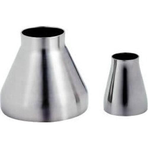 45MM to 32MM 1.75" to 1.25" Sanitary Weld Reducer Pipe Fittings Stainless Steel SS304